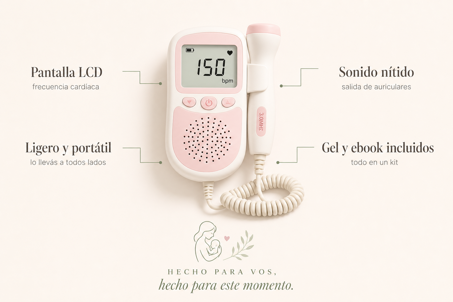 Doppler Fetal Aiko 愛